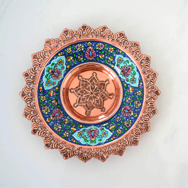 بشقاب مس و پرداز