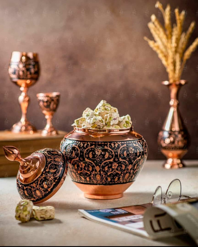 شکلات خوری طرح سیب🍎 الماس تراش