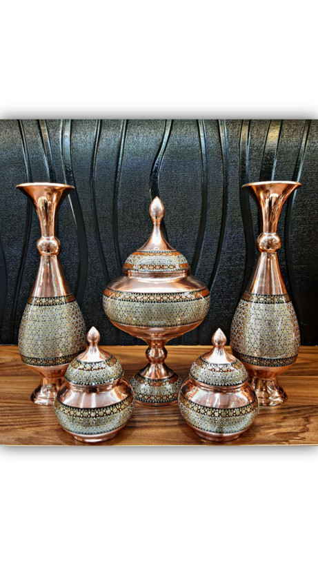 شکلات خوری مس و خاتم