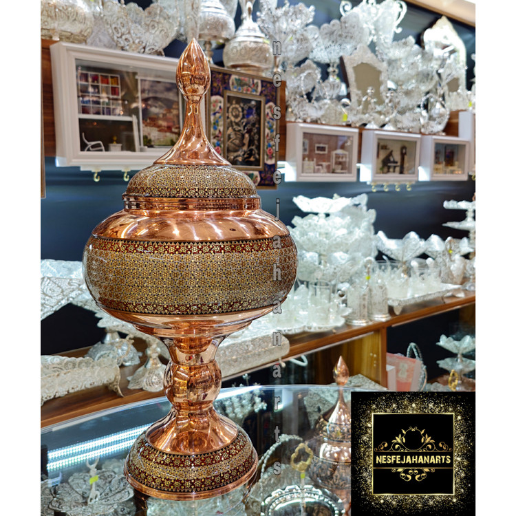 شکلات خوری مس و خاتم